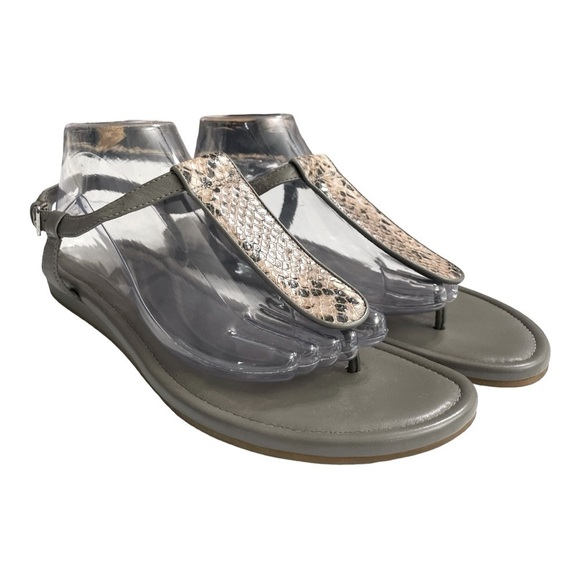 Cole Haan Snake Skin Leather Micro-Wedge Heel
Thong Sandals Sz. 10B - Picture 5 of 10